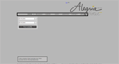 Desktop Screenshot of alegria-hotel.com